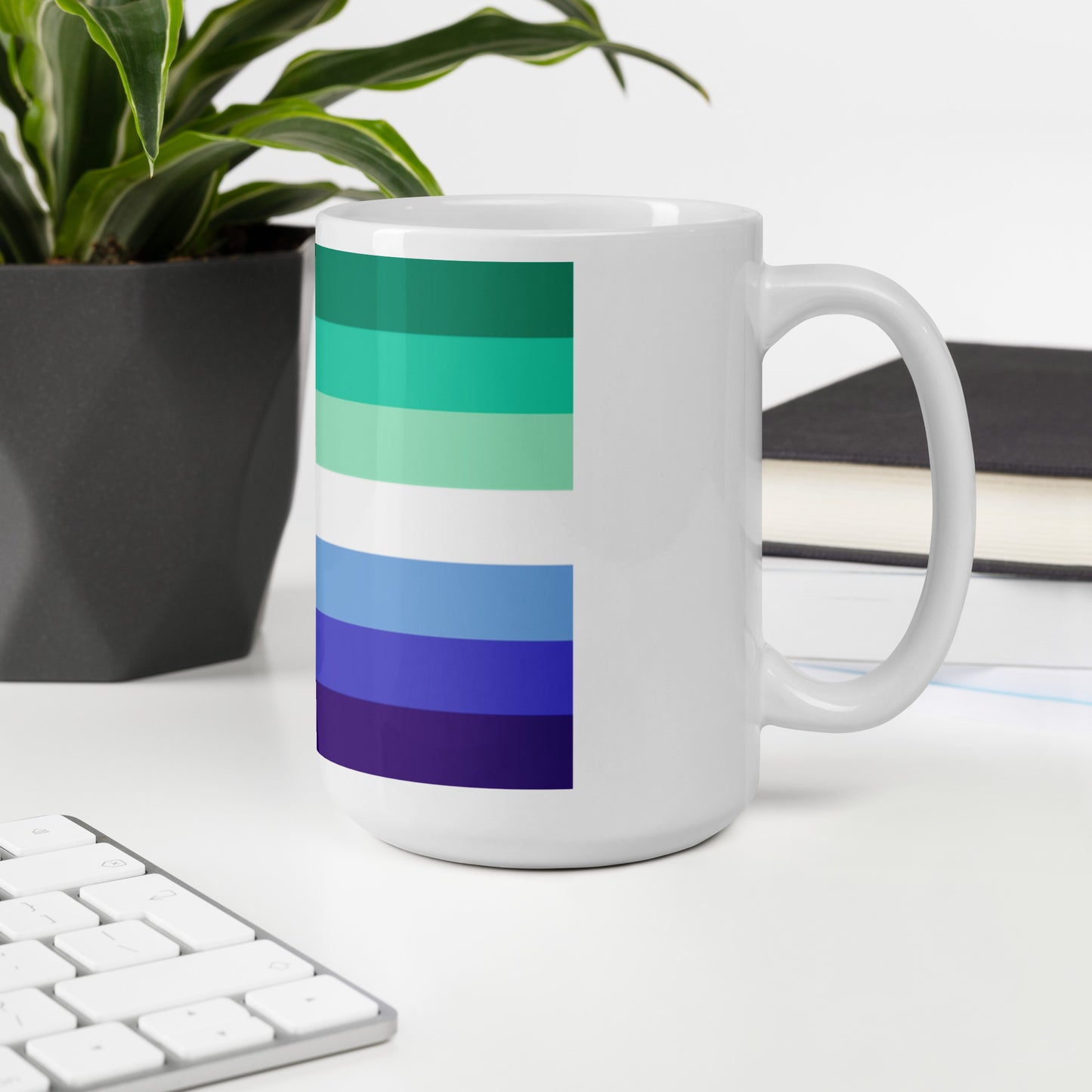 Gay Men's Pride Flag Mug