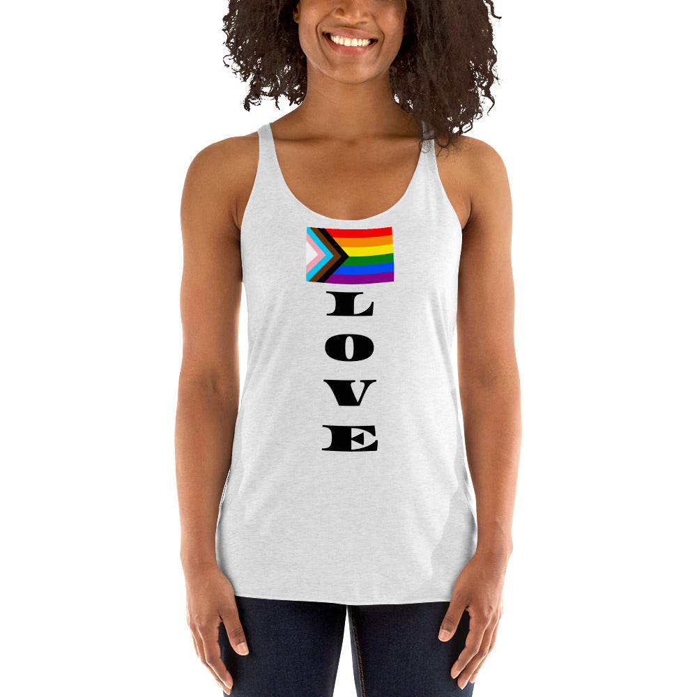 Progress Pride Flag Racerback Tank