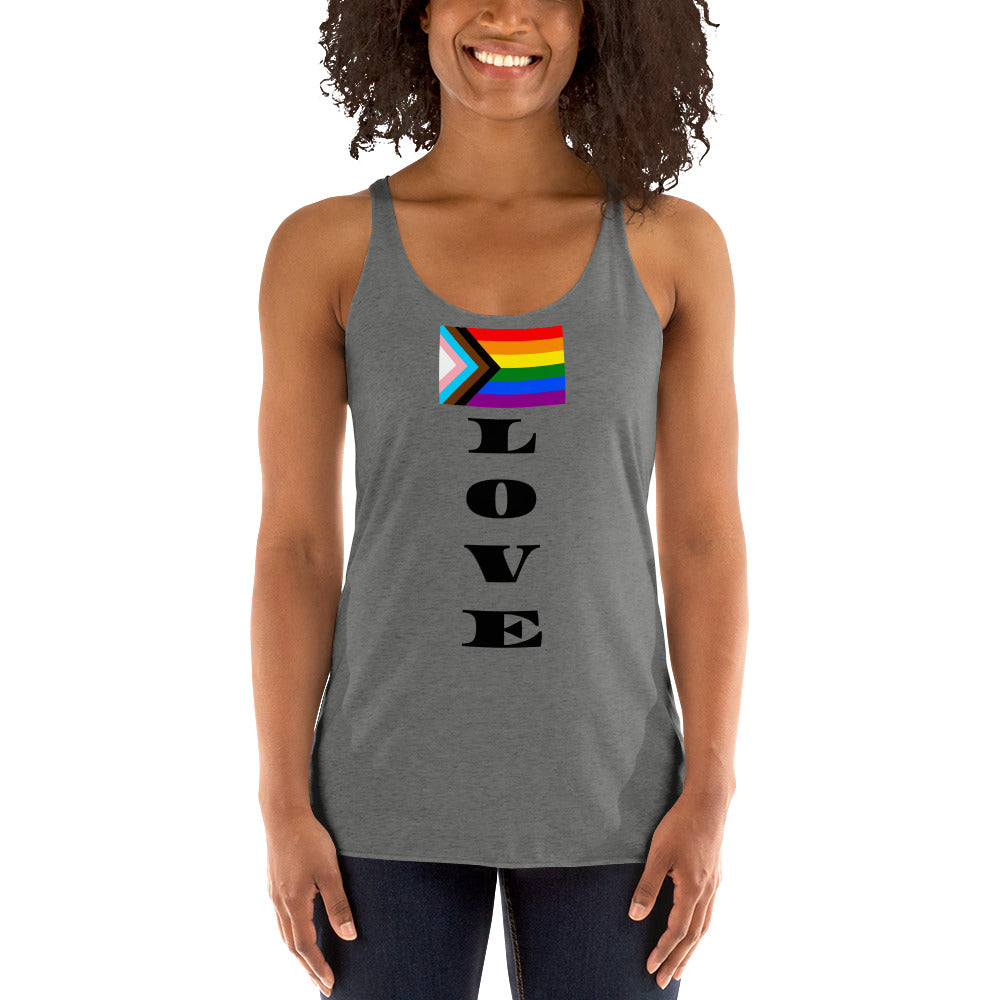 Progress Pride Flag Racerback Tank