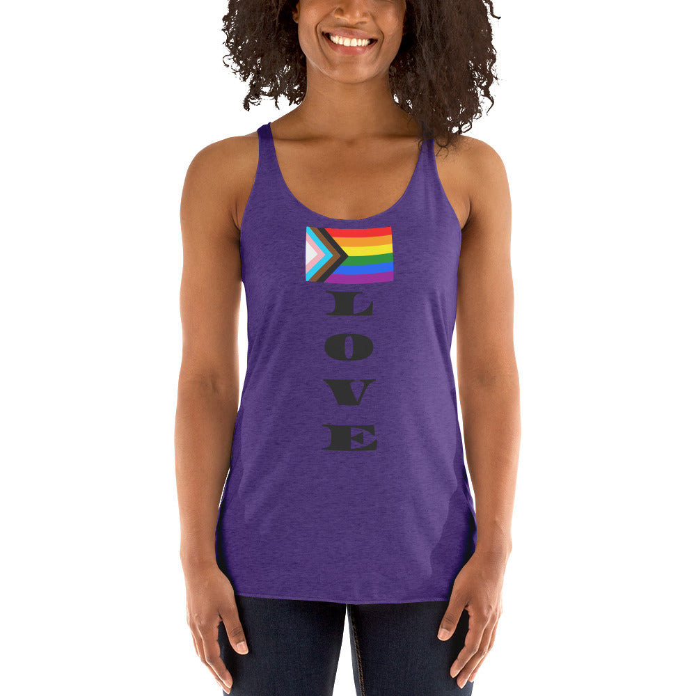 Progress Pride Flag Racerback Tank