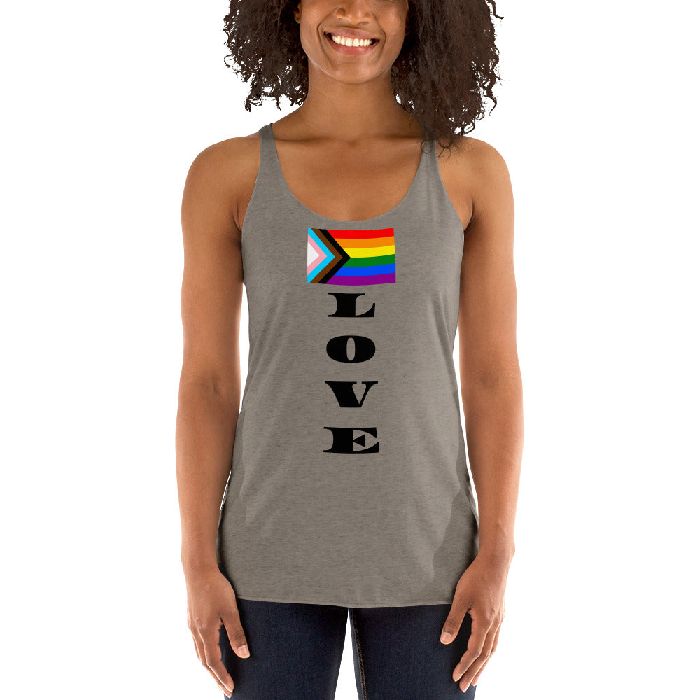 Progress Pride Flag Racerback Tank