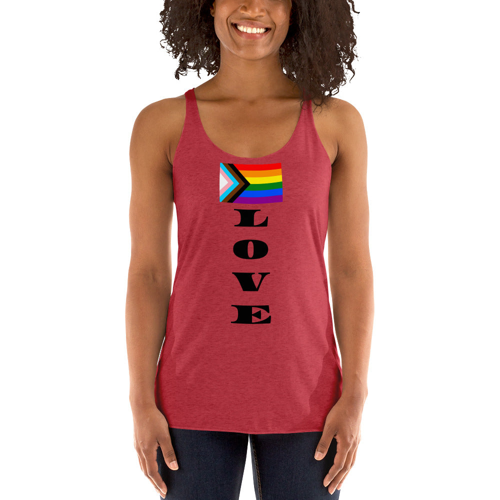 Progress Pride Flag Racerback Tank