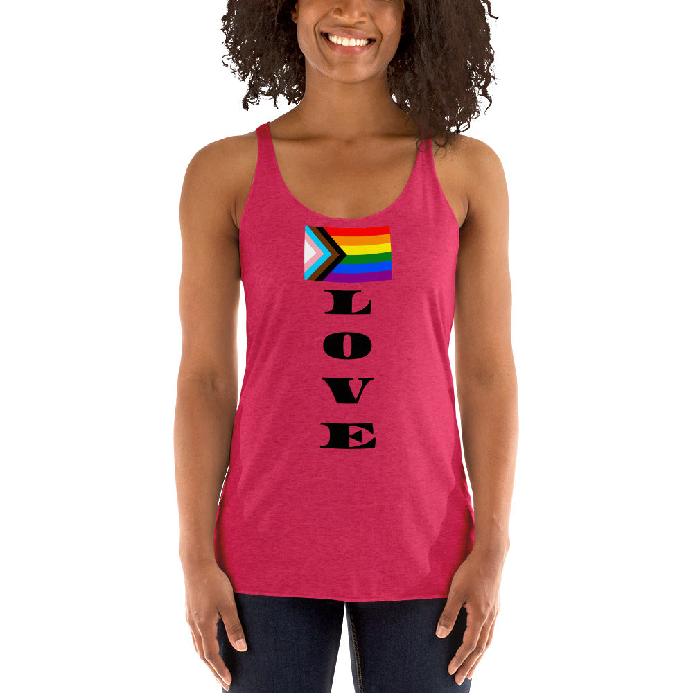 Progress Pride Flag Racerback Tank