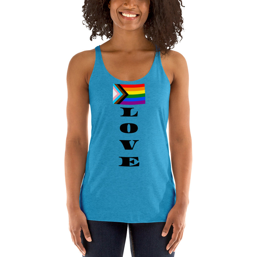 Progress Pride Flag Racerback Tank