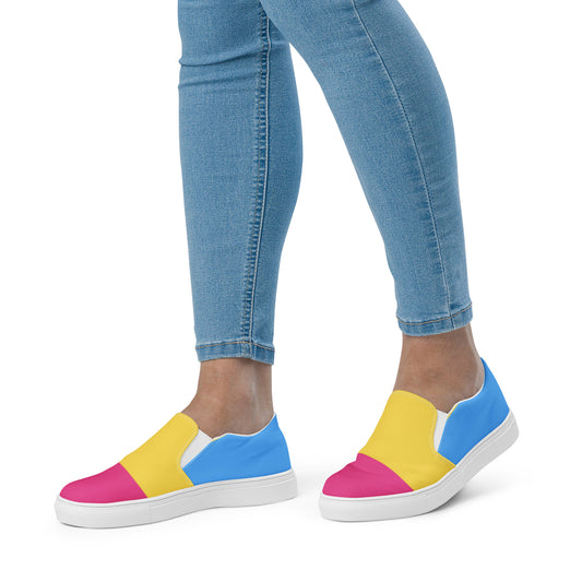 Pansexual Women’s Sized Slip-On Canvas Shoes