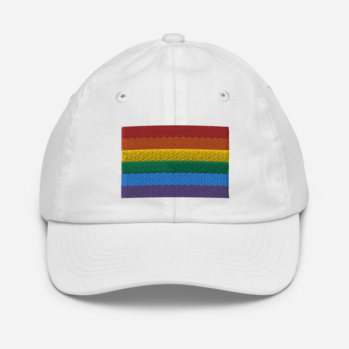 Pride Flag Youth Baseball Cap